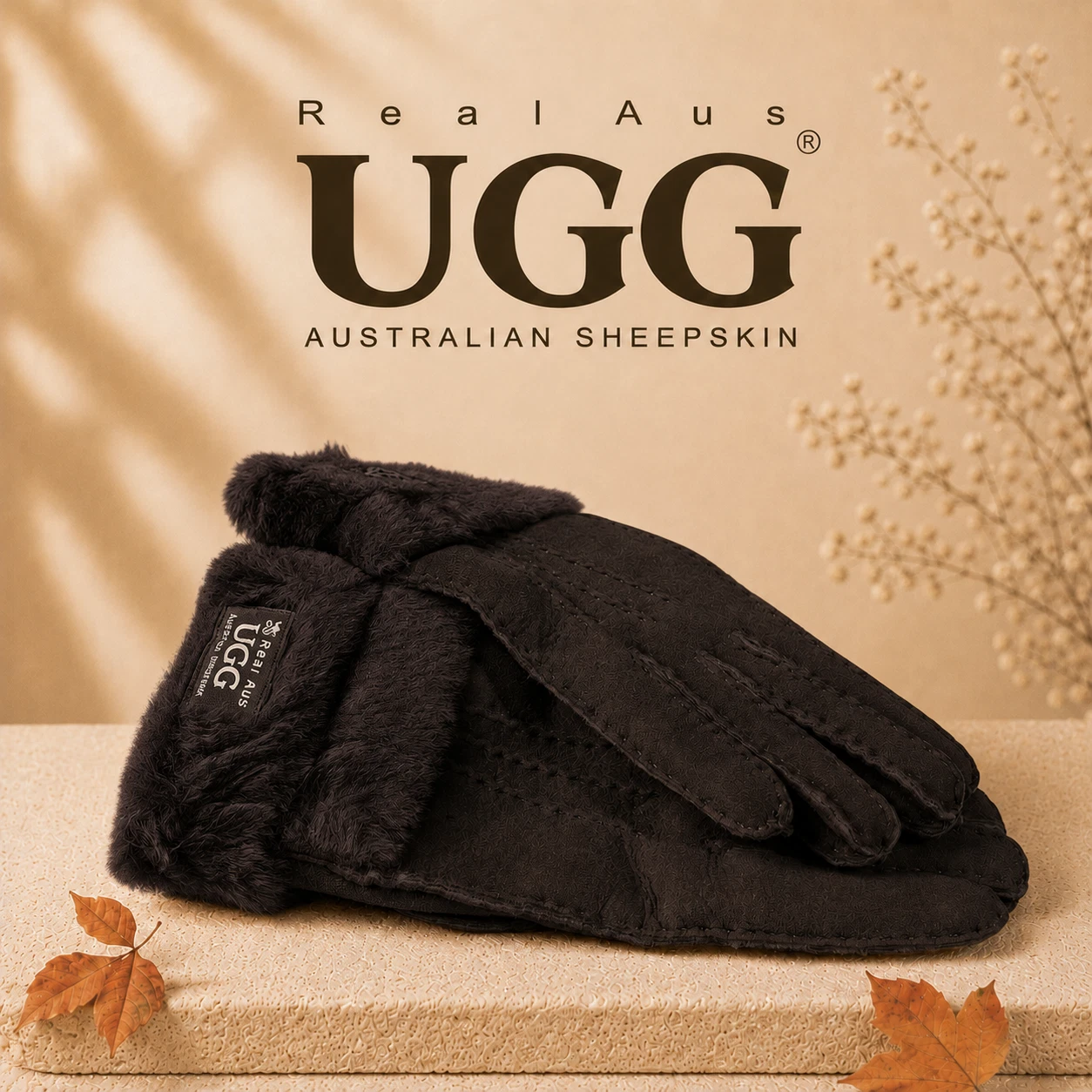 Women's Sheepskin Gloves image 8