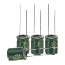 12Pcs Electrolytic Capacitor 10UF 400V with Aluminum Radial Leads 10 x 13mm