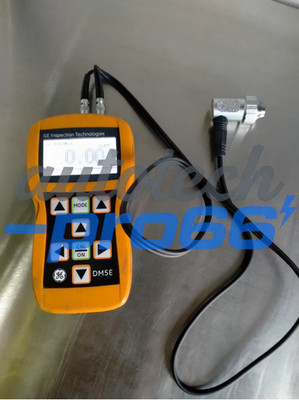 DM5E 1PCS USED For GE DM5E Ultrasonic thickness gauge （with DA501）Fast shipping