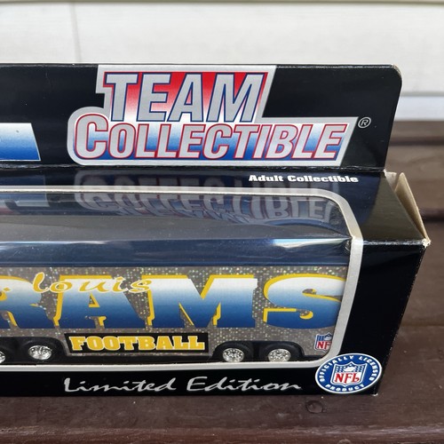 St. Louis Rams White Rose Collectibles 1999 NFL Tractor Trailer Toy Vehicle 1:80 - Picture 3 of 13