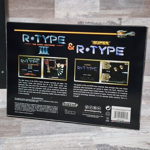 R-TYPE III 3 & SUPER R-TYPE Collectors Edition SNES Limited Edition 13 of 2900 - Picture 13 of 16