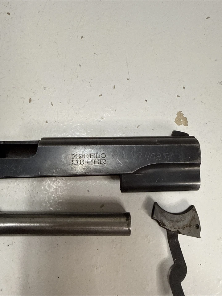 Pistola Slide Star Modelo Super a B 9mm Largo Slide Barrel Trigger Foto 2 de 4