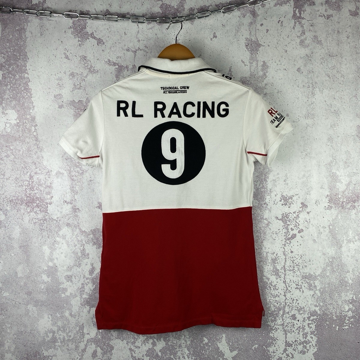 美品　刺繍polo RalphLauren 希少　TEAM RACING Polo Ralph Lauren Racing Tee | Pacific City