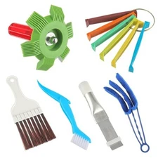  Air Conditioner Fin Cleaner Set, Air Conditioner Fin Comb Straightener Tool, 