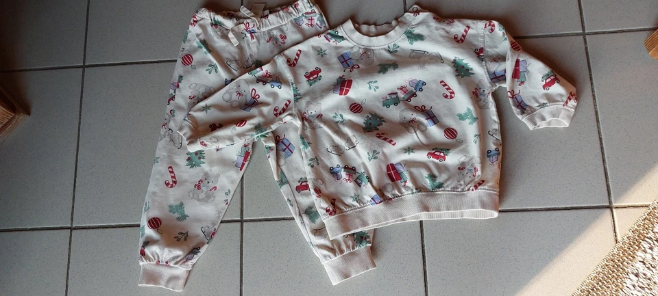 Baby Kleinkind Schlafanzug Zweiteiler Größe 92 H&M 100 % Baumwolle - top Zustand - Bild 1 von 1