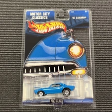 2002 Hot Wheels Motor City Classics Blue '67 Camaro