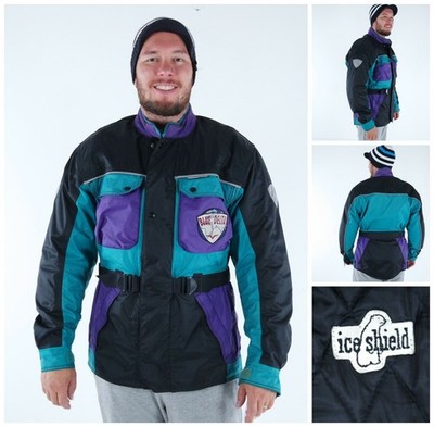 Mens Jacket Medium Size ICE SHIELD SCOTCHLITE 3M Rough Padded Back Hi Protect