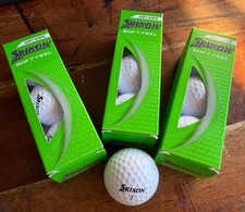 Srixon Soft Feel White Golf Balls 3-Pack Low Compression 2-Piece