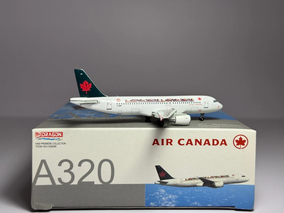 Dragon Wings 1:400 Air Canada Airbus A320 C-FDRP "Children's Miracle Network" - Image 2 of 2