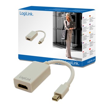 LogiLink Mini DisplayPort to HDMI Adapter 0.1m CV0036A
