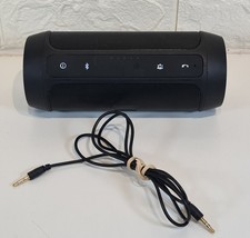 Charge2+ Portable Wireless Speaker Bluetooth Splash Proof Black With USB Cable