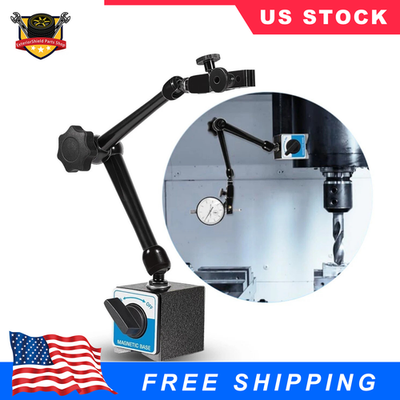 #ad #ad H 295 DG61003 Heavy Duty 176lb Magnetic Base for Noga Test Indicator Holder $53.45