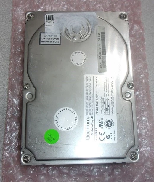 Quantum Internal Hard Disk Drives 30 GB Storage Capacity for sale