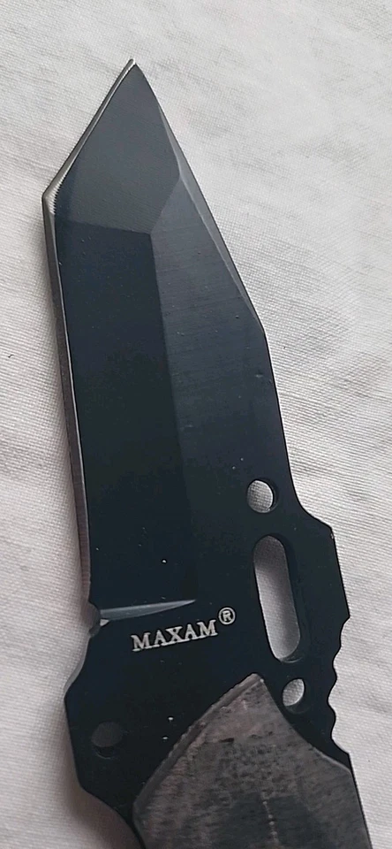 2002 年 Maxam 战术刀带鞘 #SKTOPS 停产型号/全新带盒 — 第 4/4 张图片