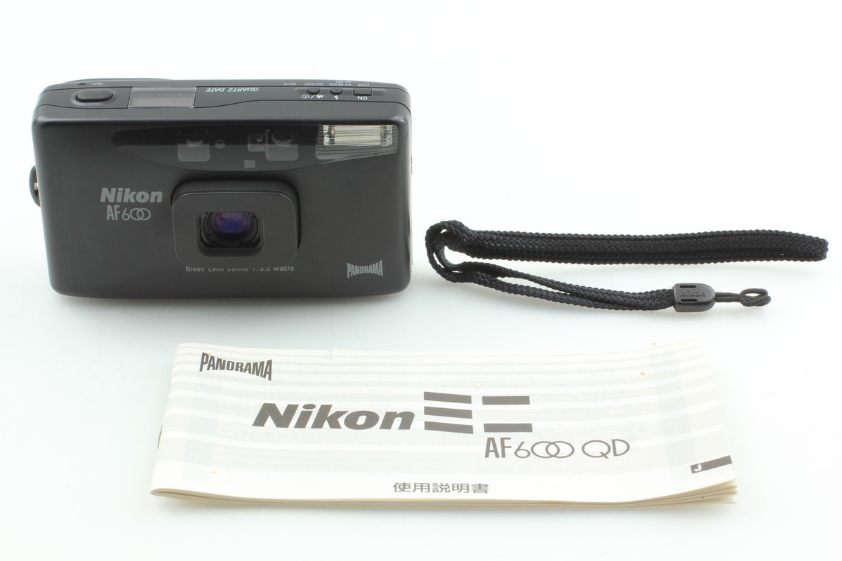Near MINT] Nikon AF600 Panorama Point & Shoot Film Camera