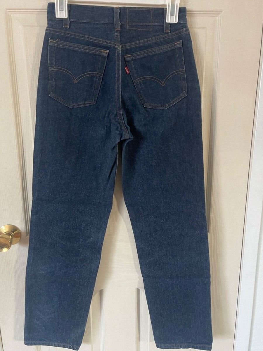 Vintage Levis 701 Student jeans womens size 27x30 fit 26x29 USA | eBay