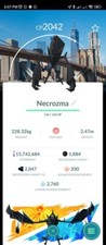 Non Shiny Necrozma background New York Go Fest 2024  Pokemon Trade  