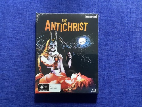 The Antichrist (Imprint #359 Blu-Ray, 1974) Slipcover New Sealed Region Free