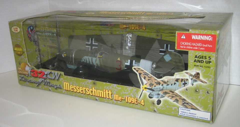 Ultimate Soldier 1/32 Второй мировой войны немецкий истребитель Messerschmitt Me-109E-4 черный 3 LE S6 - Изображение 4 из 4