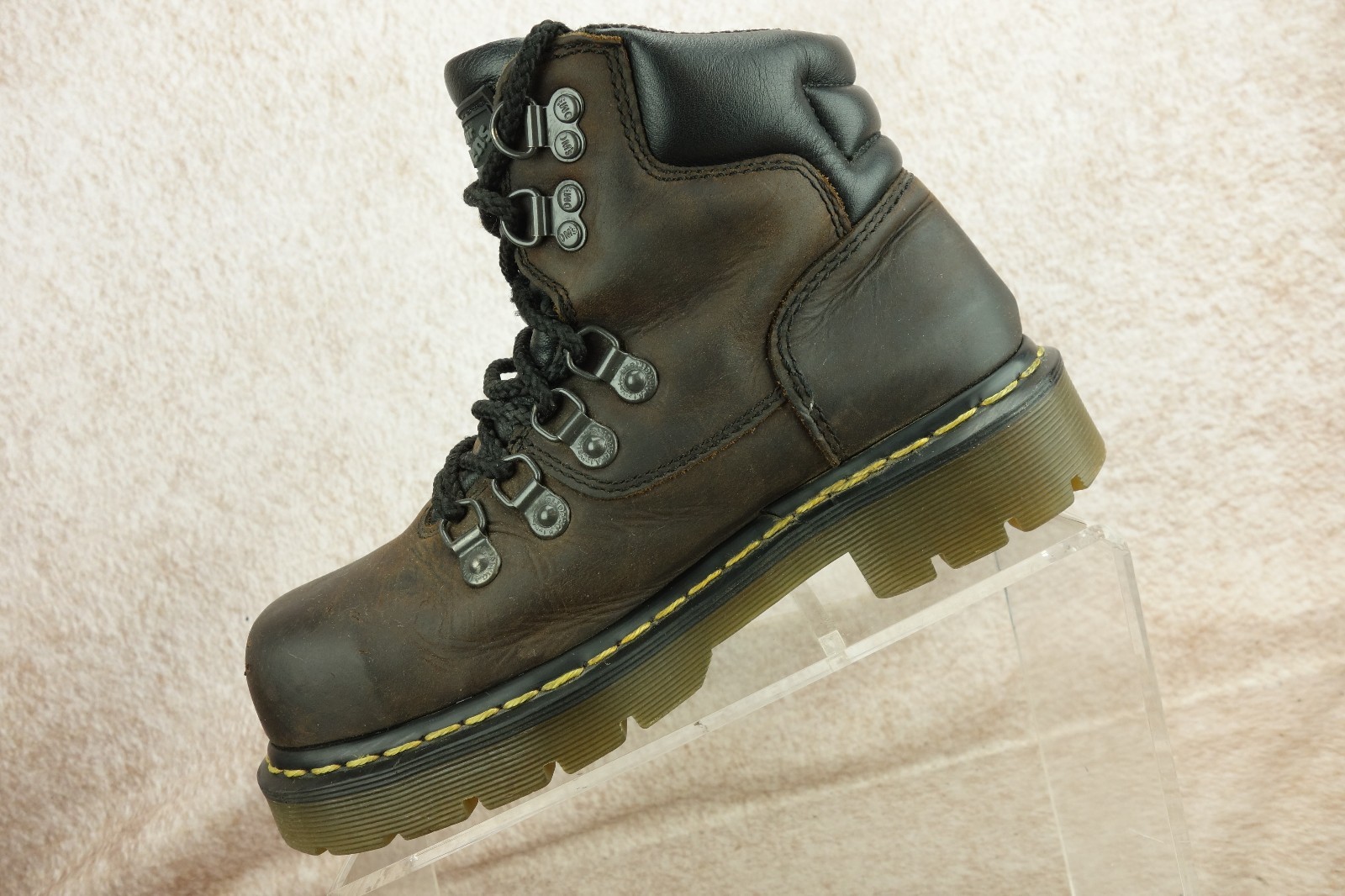 Dr. Marten Puntera De Marrón Acero Seguridad Marrón De cuero tobillo bota zapato mujer 4 UK US 6 194bf4 Dr. Marten Puntera De Marrón Acero Seguridad Marrón De cuero tobillo bota zapato mujer 4 UK US 6 194bf4