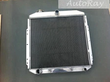 Full Aluminum Radiator for Ford Pickup Truck 1953-1956 1954 1955 2 Rows Auto AT