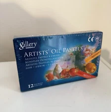 Artists’ Oil Pastels by Gallery Mungyo | Sticks | 12 Colours