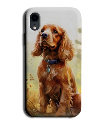 Cocker Spaniel Bild Handy Hülle Cover Spaniel Hund Hunde Rasse Haustier Welpe DA17
