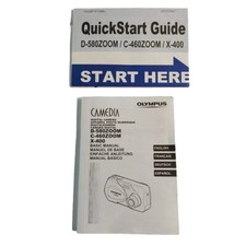 Olympus Digital Camera D580ZOOM Owners Manual Instructions Multilingual Vtg Rare