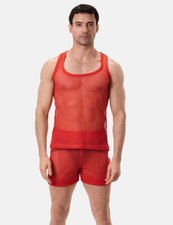 barcode Berlin - Tank Top KENAN rot S M L XL Herren Shirt sexy gay 92403/300