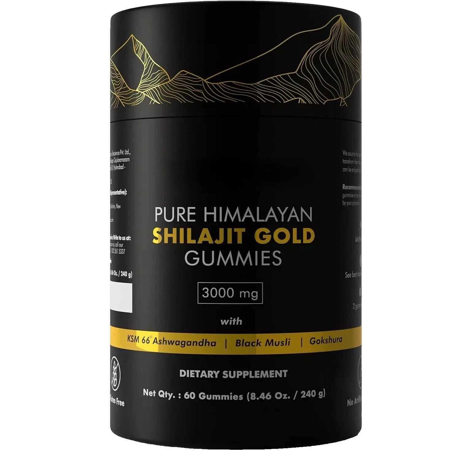 Ashwagandha Remedios a base de hierbas de té y resinas