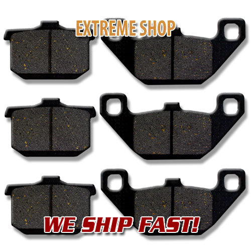 Motorcycle front and rear brake pads for Kawasaki ZX-6R ZX636 1998-2002 ZX-9R 19 Motorcycle front and rear brake pads for Kawasaki ZX-6R ZX636 1998-2002 ZX-9R 19