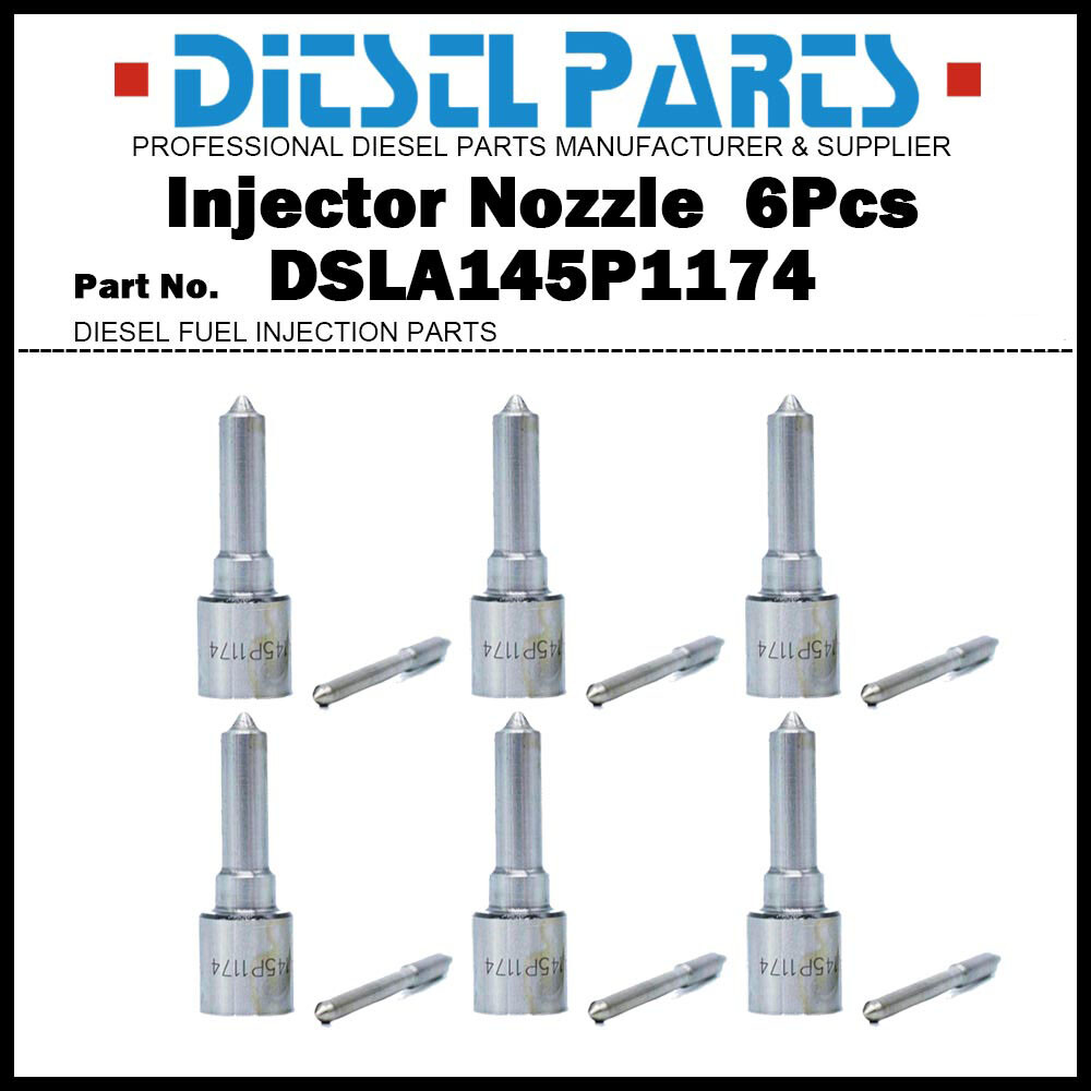 6 Fuel Injector Nozzle DSLA145P1174 for Cummins 0432133775