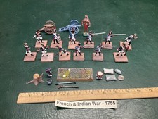 Lot of 13 Lead Toy Soldiers Figures and Accessories  Historic's Associates
