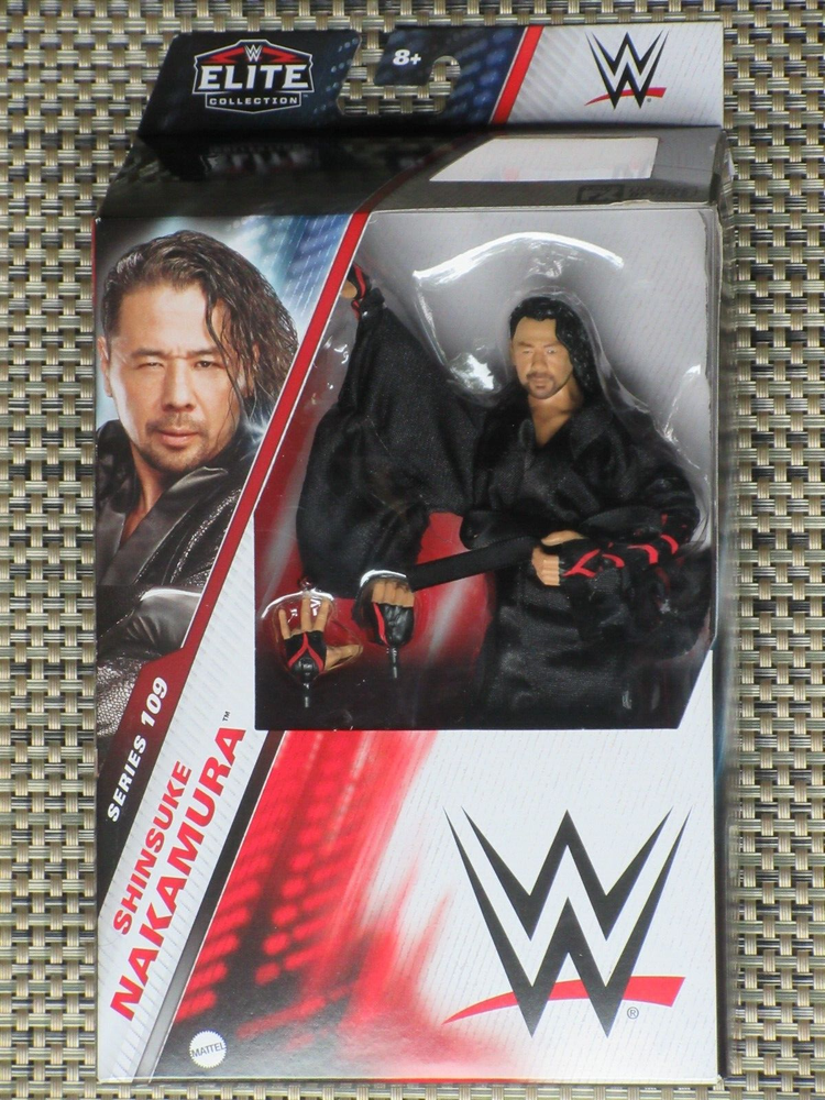 WWE Shinsuke Nakamura action figure Elite Collection series 109 MIB   **CHASE**