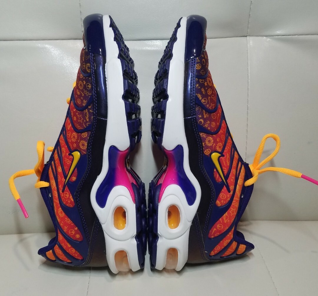 Nike Air Max Plus Girl's Grade School Purple Laser Orange CI9932