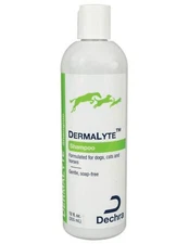 Dechra DermaLyte Shampoo 12oz, Moisturizing Shampoo for Skin Allergies Exp 8/24
