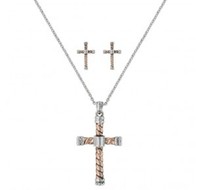 Montana Silversmith Js3035 Faith Is In Open Book Cross Jewelry Set Cooper Montana Silversmith Js3035 Faith Is In Open Book Cross Jewelry Set Cooper