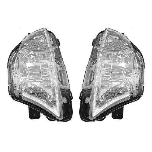 For Lexus LS460 2007-2009 Left+Right Clear Front Bumper Fog Light Lamp - Picture 9 of 15