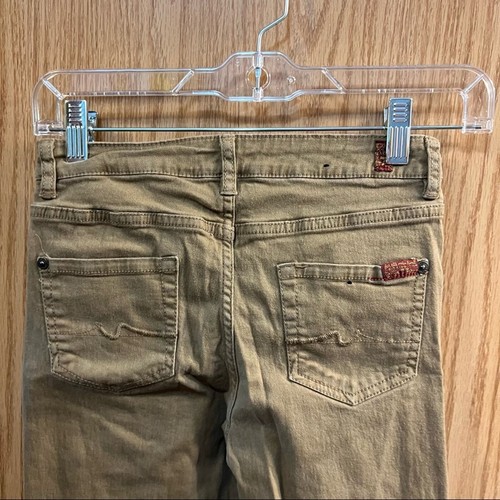 7 for All Mankind Boys’ Size 14 Khaki Brown Pants - Picture 5 of 9