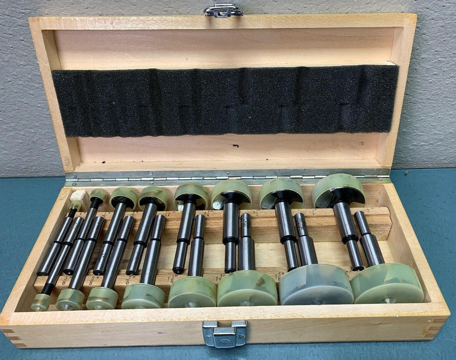 WOODTEK Carbid Wood Router Bit Set 16 