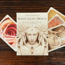 White Light Oracle: Magical Tarot Deck Card Divination English Family Board Game