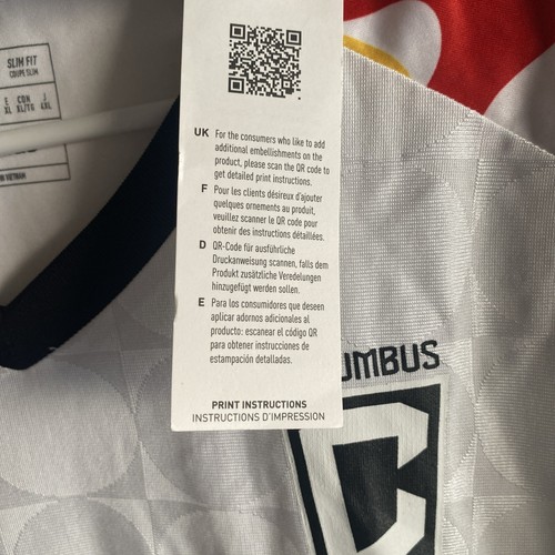 Columbus Crew X Adidas Soccer Jersey Love Unites XL MLS Rich Mnisi NWT Running - Picture 5 of 18