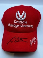 Mick Schumacher (Ferrari) signed Michael Schumacher official cap + COA