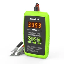 V30 Universal Fuel Injector Driverbox Gasoline Injectors Cleaner Tester Tool 