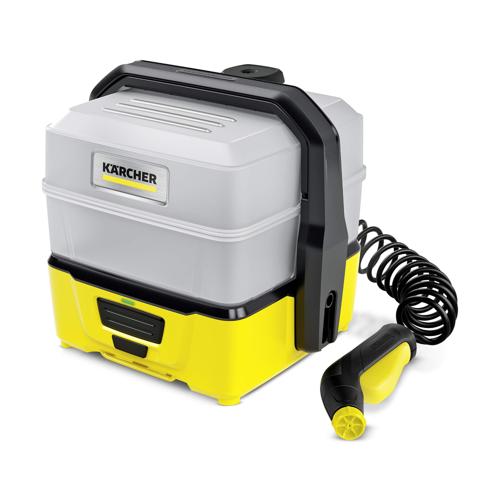 Karcher OC 3 Plus - Idropulitrice a batteria portatile, leggera e compatta, Gial