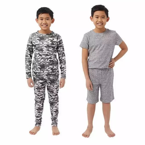 32 Degrees Youth 4-Piece Pajama Set VARIATION - Picture 5 of 10