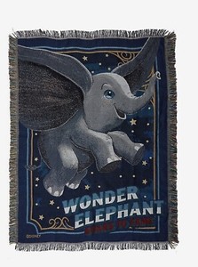 DISNEY-DUMBO-TAPESTRY-THROW-BLANKET-Live-Action-Film