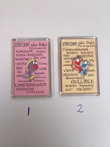 SIGNOS DEL ZODIACO IMANES DE NEVERA - VARIOS DISEÑOS Idea de regalo de navidad - Imagen 3 de 36