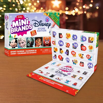海外ディズニー限定　アドベントカレンダー Disney Advent Calendar 2024 by ZURU Mini Brands Limited Edition