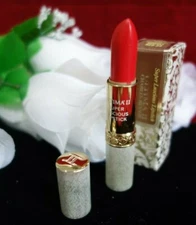 VINTAGE ULTIMA II CHARLES REVSON SUPER LUSCIOUS LIPSTICK METAL CASE NORELL RED 